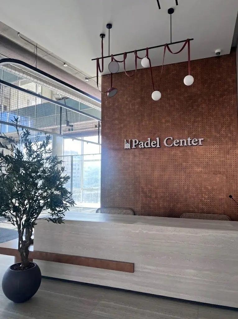 Reception — Copper and travertine